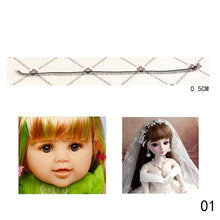 Load image into Gallery viewer, 0.5/0.8/1.0cm  Width Eyelashes For Doll Baby Dolls Accessories Doll Eyelashes
