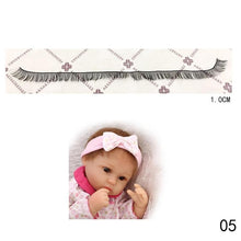 Load image into Gallery viewer, 0.5/0.8/1.0cm  Width Eyelashes For Doll Baby Dolls Accessories Doll Eyelashes