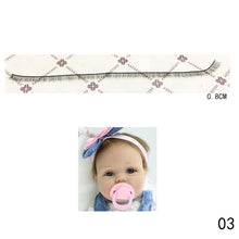 Load image into Gallery viewer, 0.5/0.8/1.0cm  Width Eyelashes For Doll Baby Dolls Accessories Doll Eyelashes